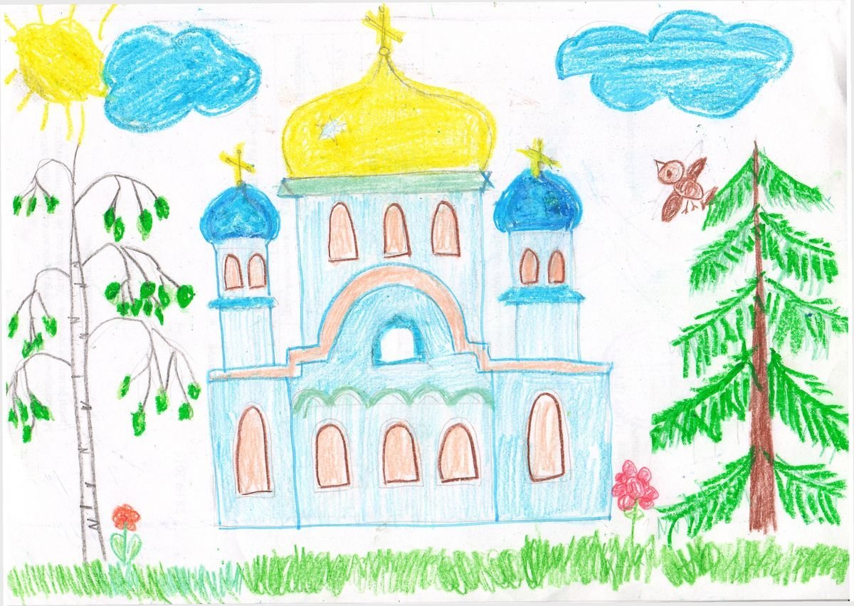 Татарстан рисунок детский фото