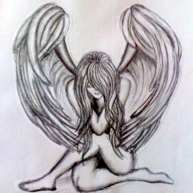 Тату ангел девушка с крыльями рисунки фото