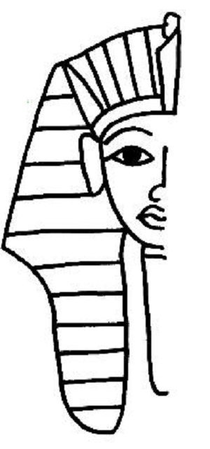 Тутанхамон рисунок поэтапно фото