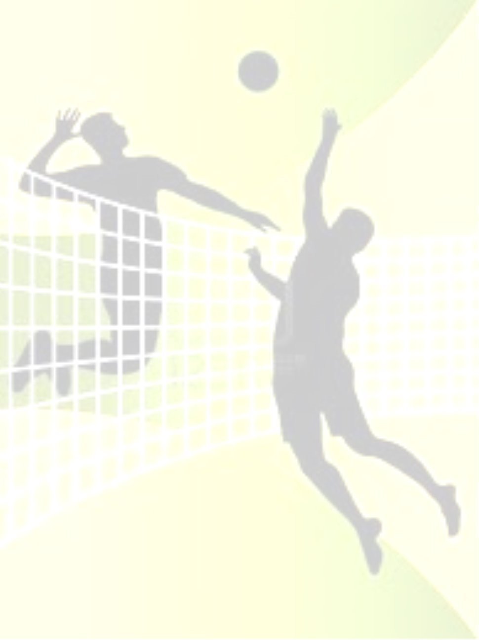 Волейбольная рамка на прозрачном фоне фото