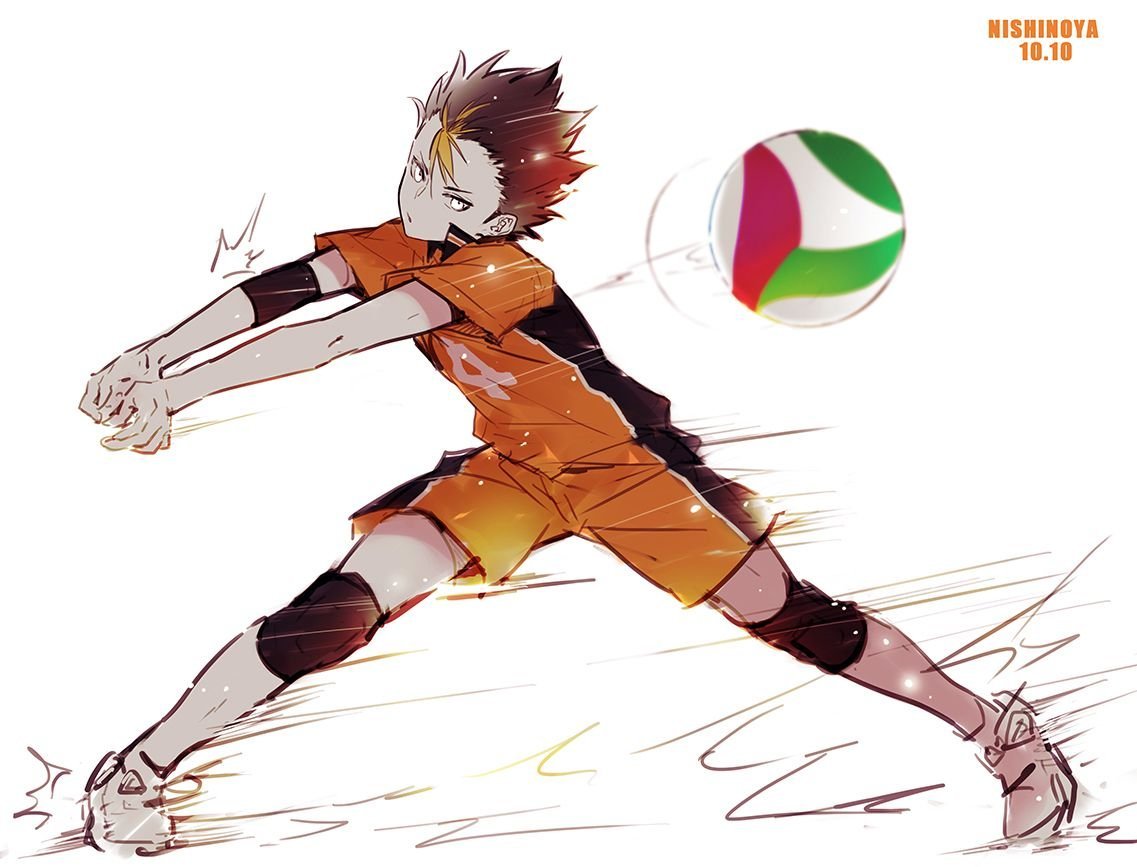 Волейбольный мяч рисунки аниме фото