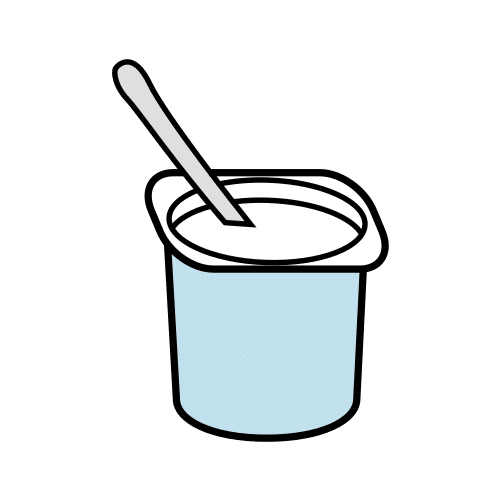 Йогурт рисунок детский фото