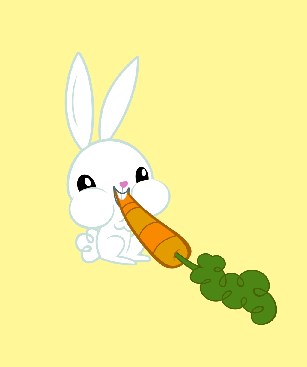 Зайчик ест морковку рисунок детский фото