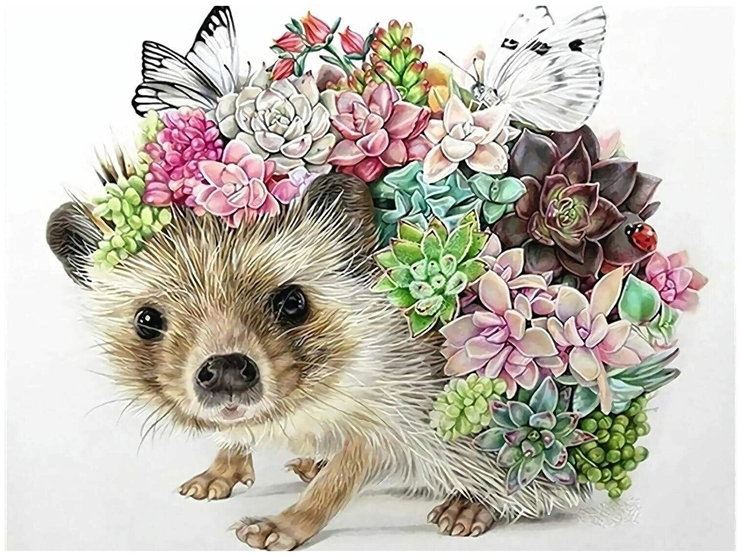 Животные с цветами на прозрачном фоне фото