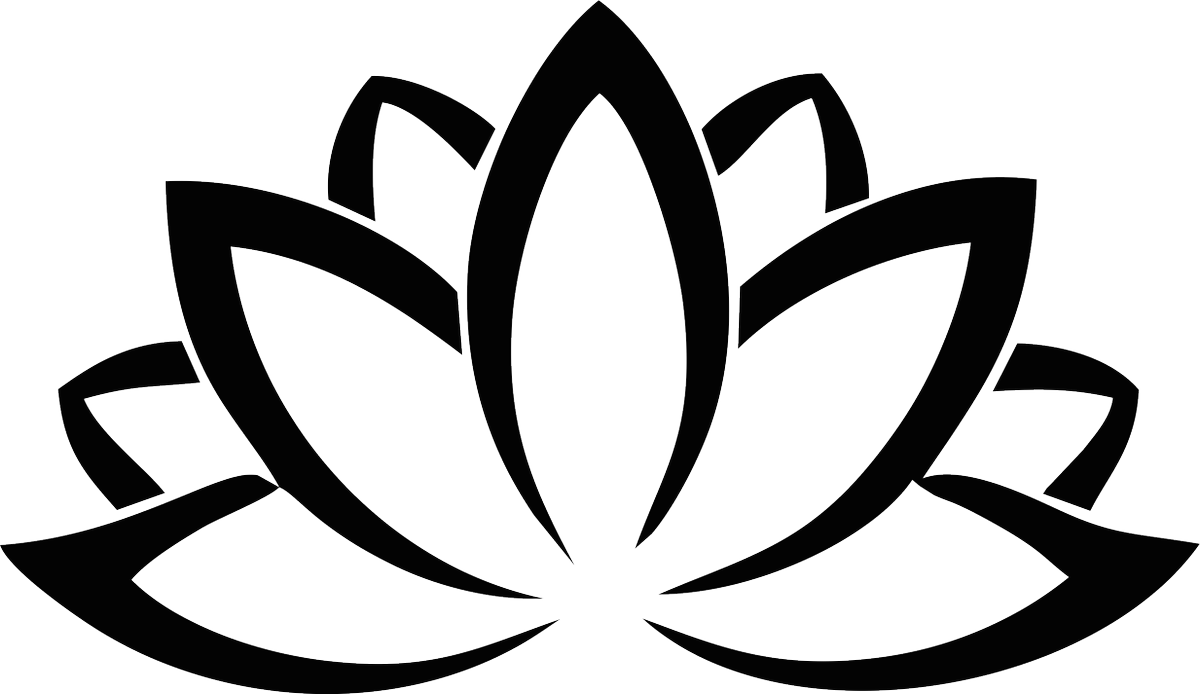 Значок цветок на прозрачном фоне фото
